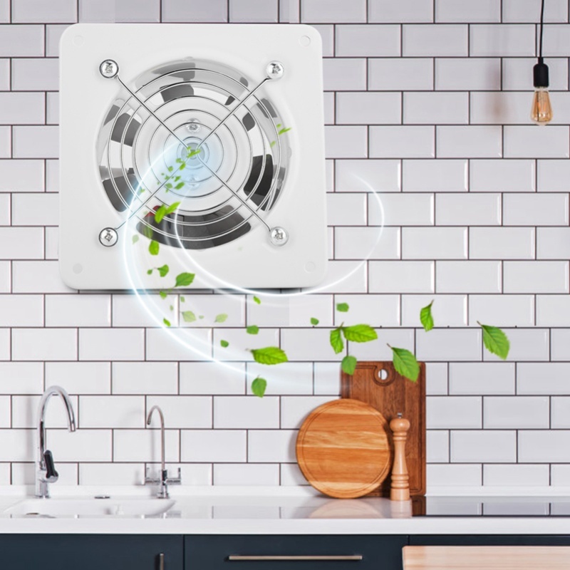 Home Bathroom Vent Fans - Low Noise Wall Mounted Exhaust Fan
