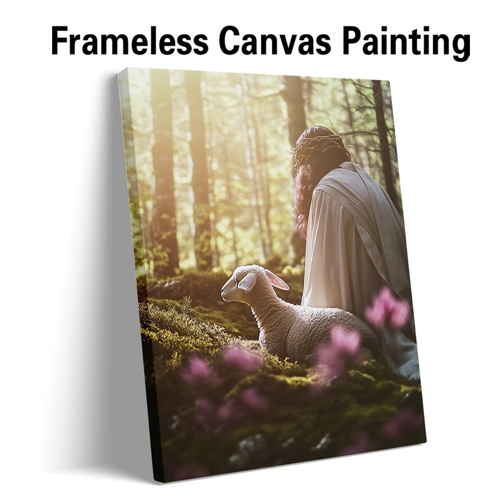 Home Bathroom Wall Art - 1pc Frameless Personalize Custom Photo Book