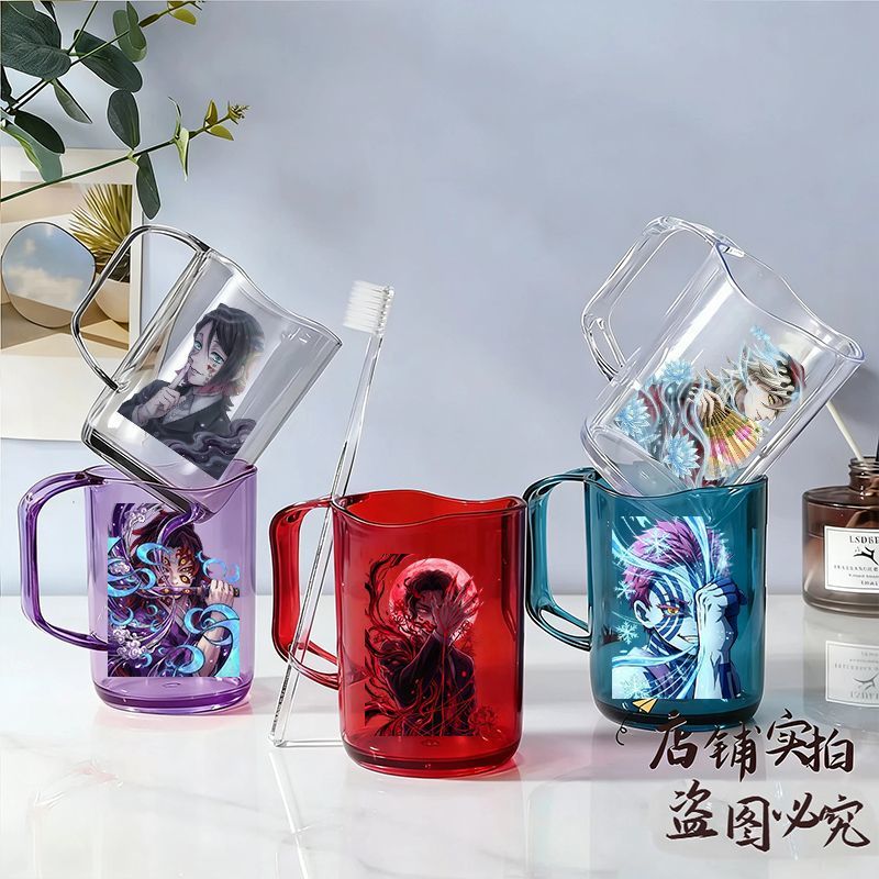 Home Bathroom Movie - Demon Slayer Anime Cartoon Mouthwash Cup