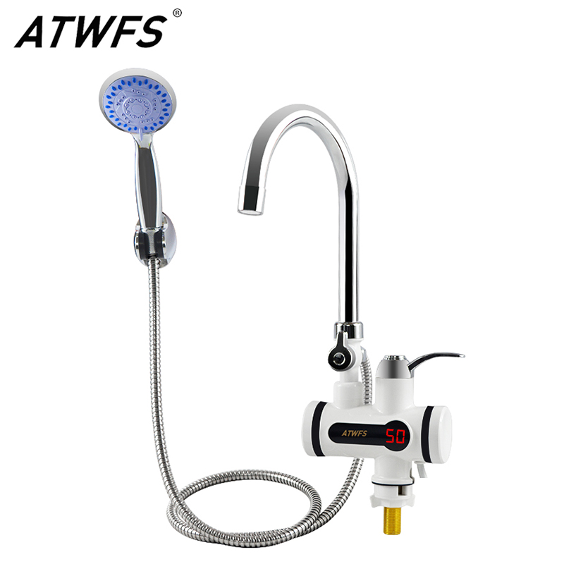 Home Bathroom Water Heater - ATWFS 3000W Tankless Water Heater Faucet