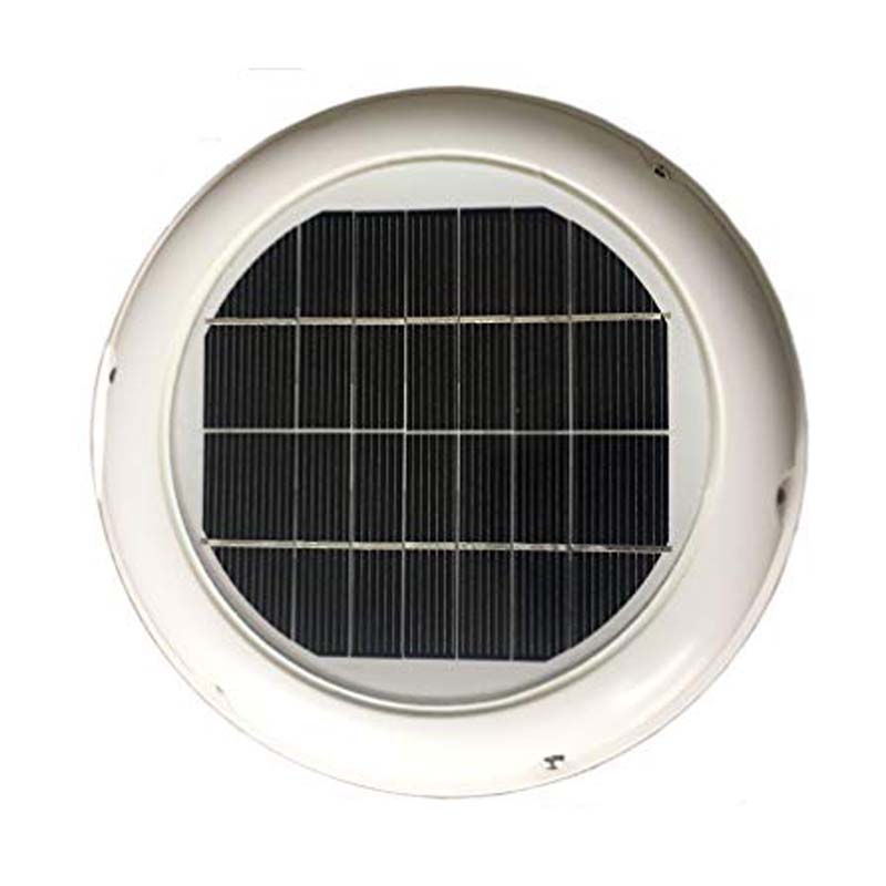 Home Bathroom Vent Fans - 2.5W Solar Vent Fan Ventilator for