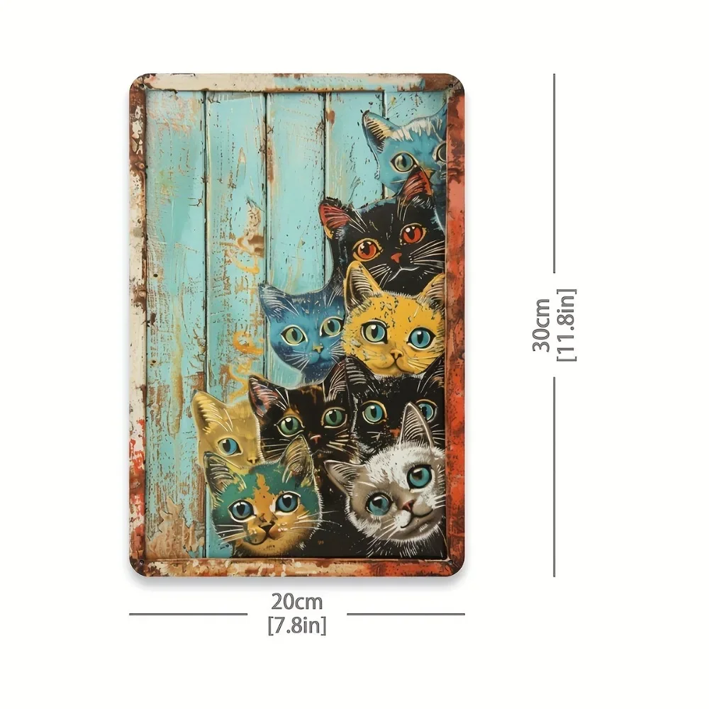 1pc 20x30cm Iron Metal  Sign V - Home Bathroom Wall Art ulasan dan harga