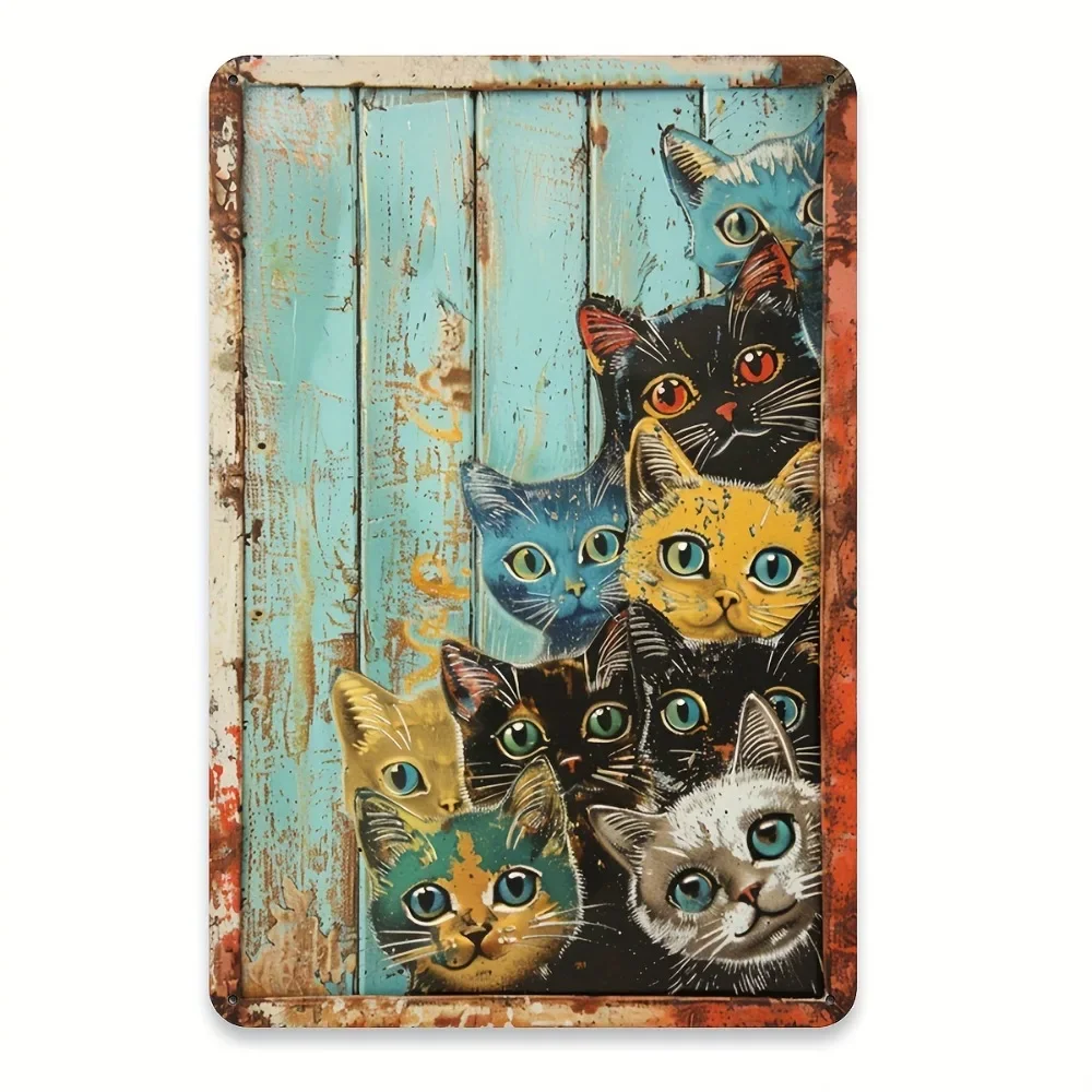1pc 20x30cm Iron Metal  Sign V - Home Bathroom Wall Art ulasan dan harga