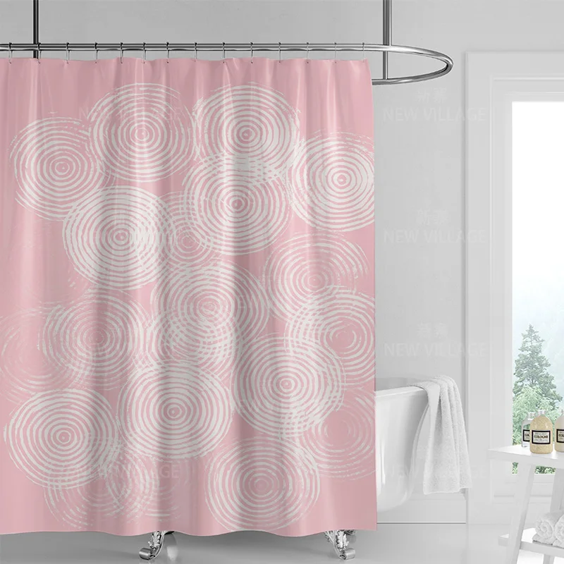 Abstract Geometric Graffiti Sh - Shower Curtain Liner ulasan dan harga
