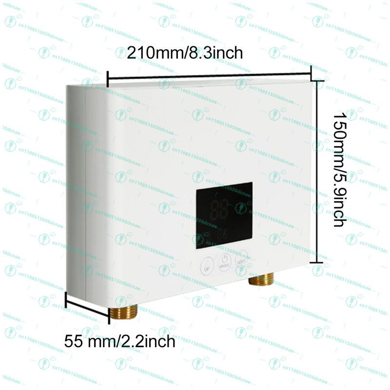 Instant Water Heater  Wall-Mou - Home Bathroom Water Heater ulasan dan harga