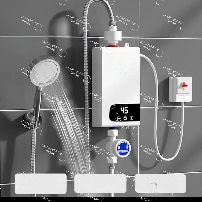 Instant Water Heater 220V 4500 - Home Bathroom Water Heater ulasan dan harga