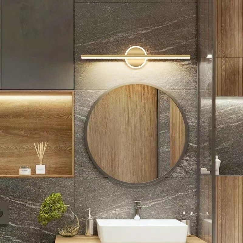 Modern LED Mirror Lamp 40/55cm - Home Theater Bathroom ulasan dan harga