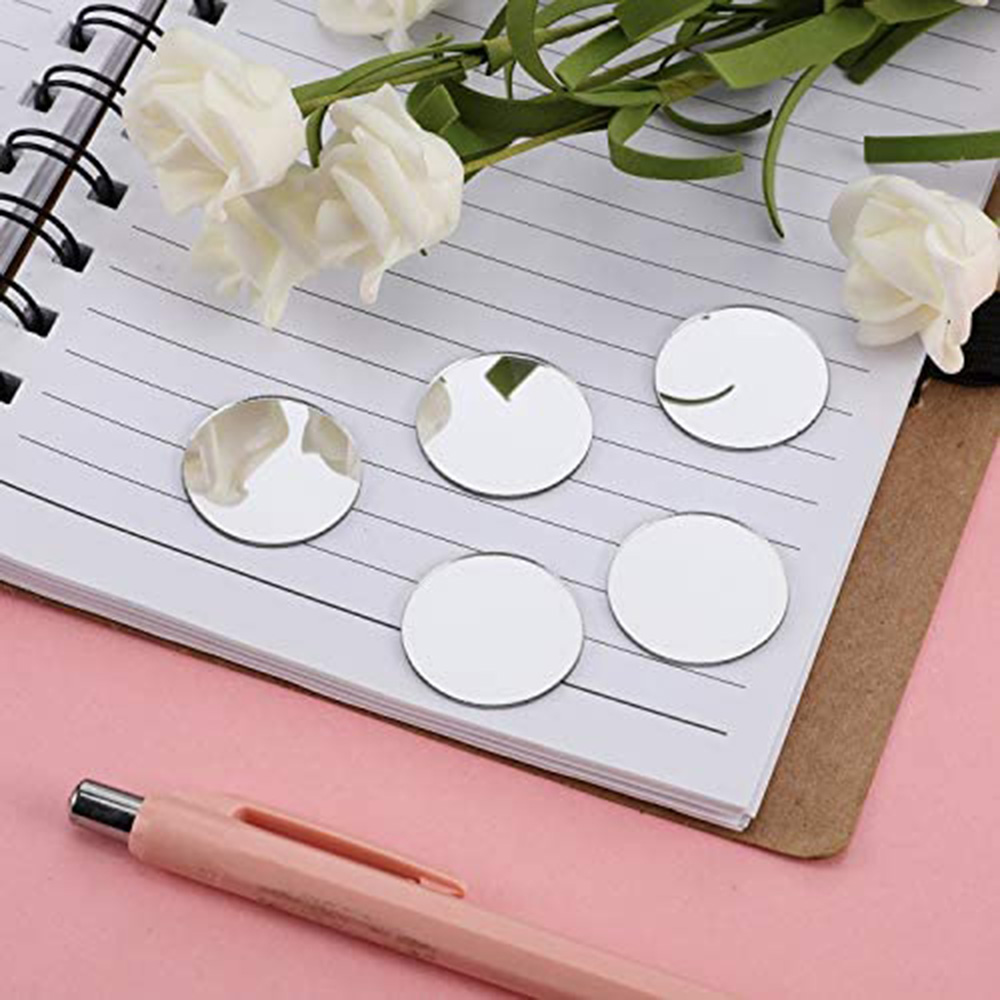 50PCS Round Mini Mosaic Tiles  - Home Theater Bathroom ulasan dan harga