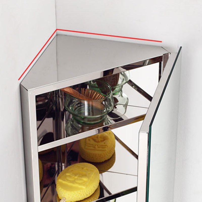 Bathroom Triangular Mirror Cab - Home Theater Bathroom ulasan dan harga