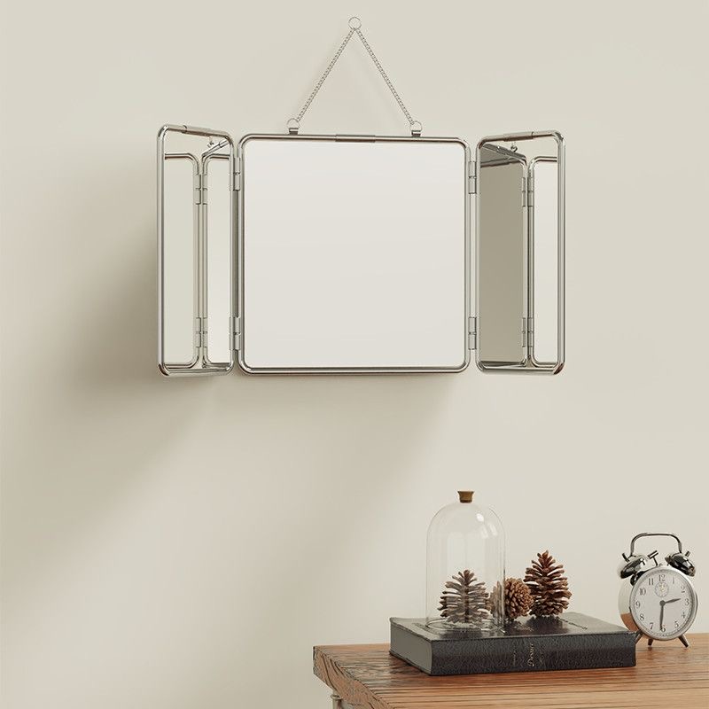 Ins Style Square Three Fold Wa - Home Theater Bathroom ulasan dan harga