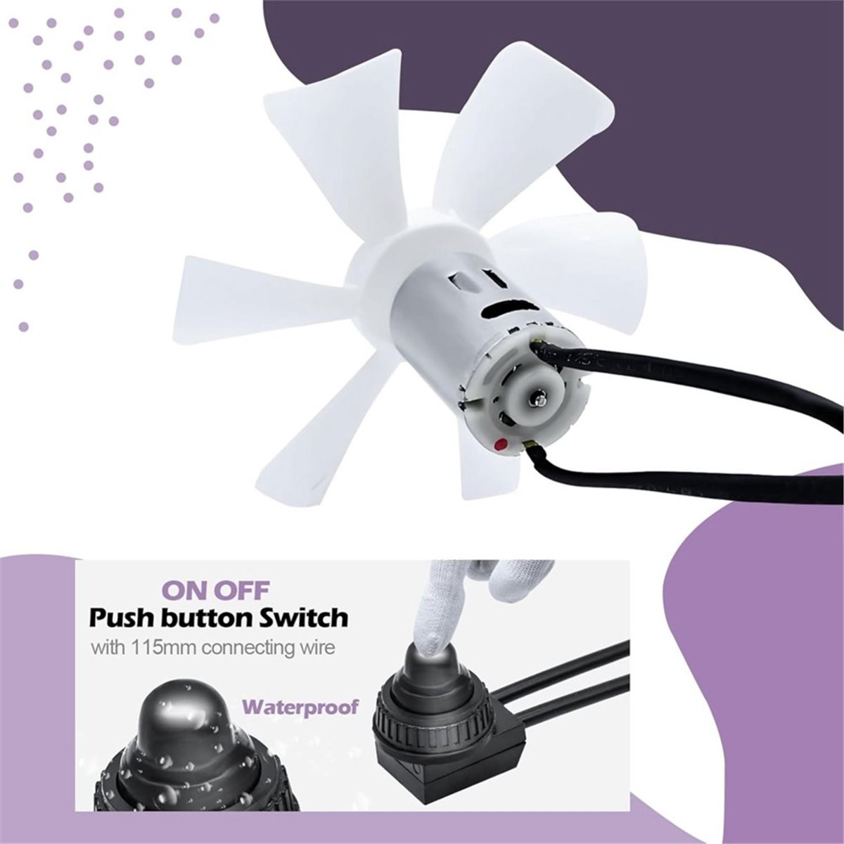 Home Tool 6 Inch RV Vent Fan B - Home Bathroom Vent Fans ulasan dan harga
