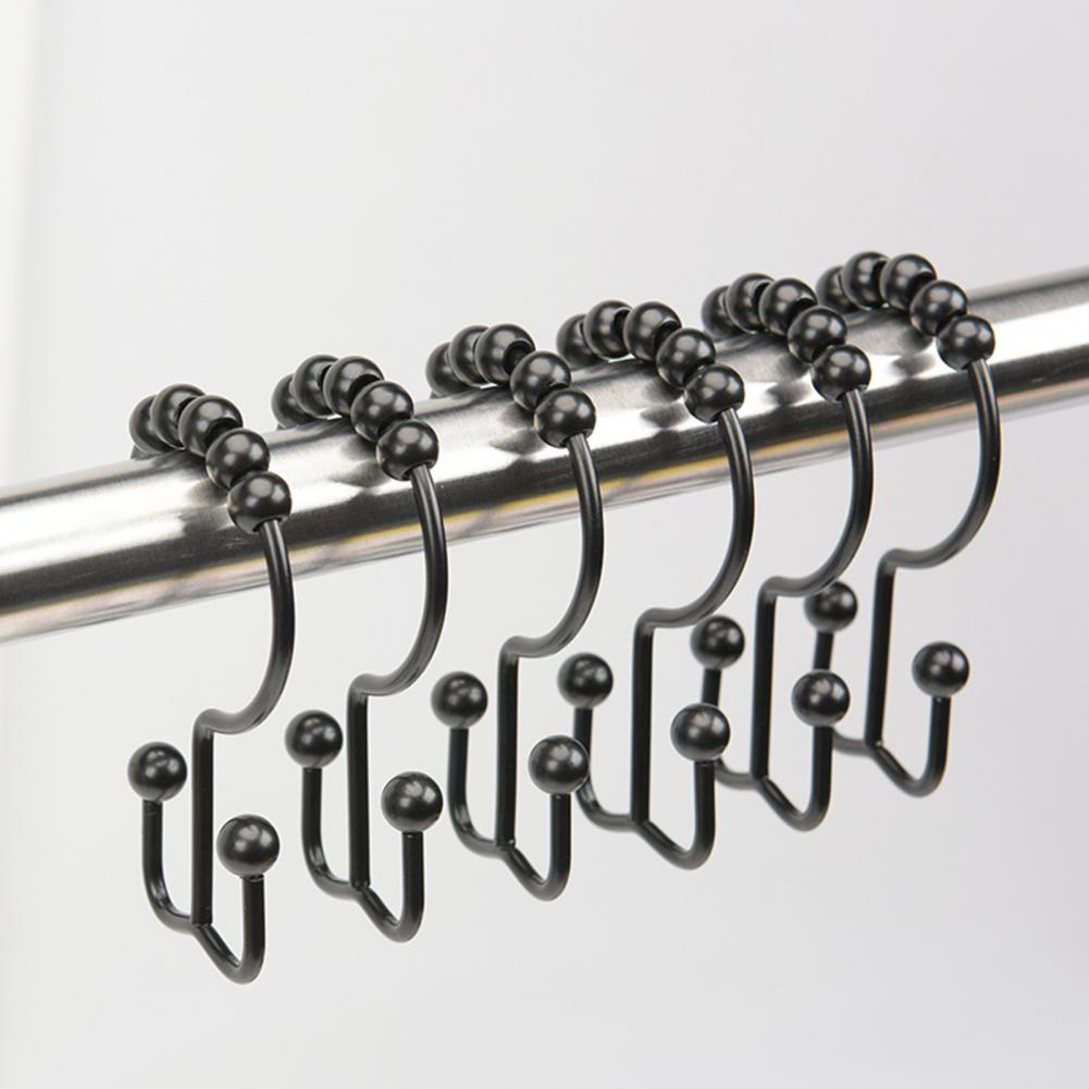 12pc Metal Shower Curtain Ring - Shower Curtain Liner ulasan dan harga