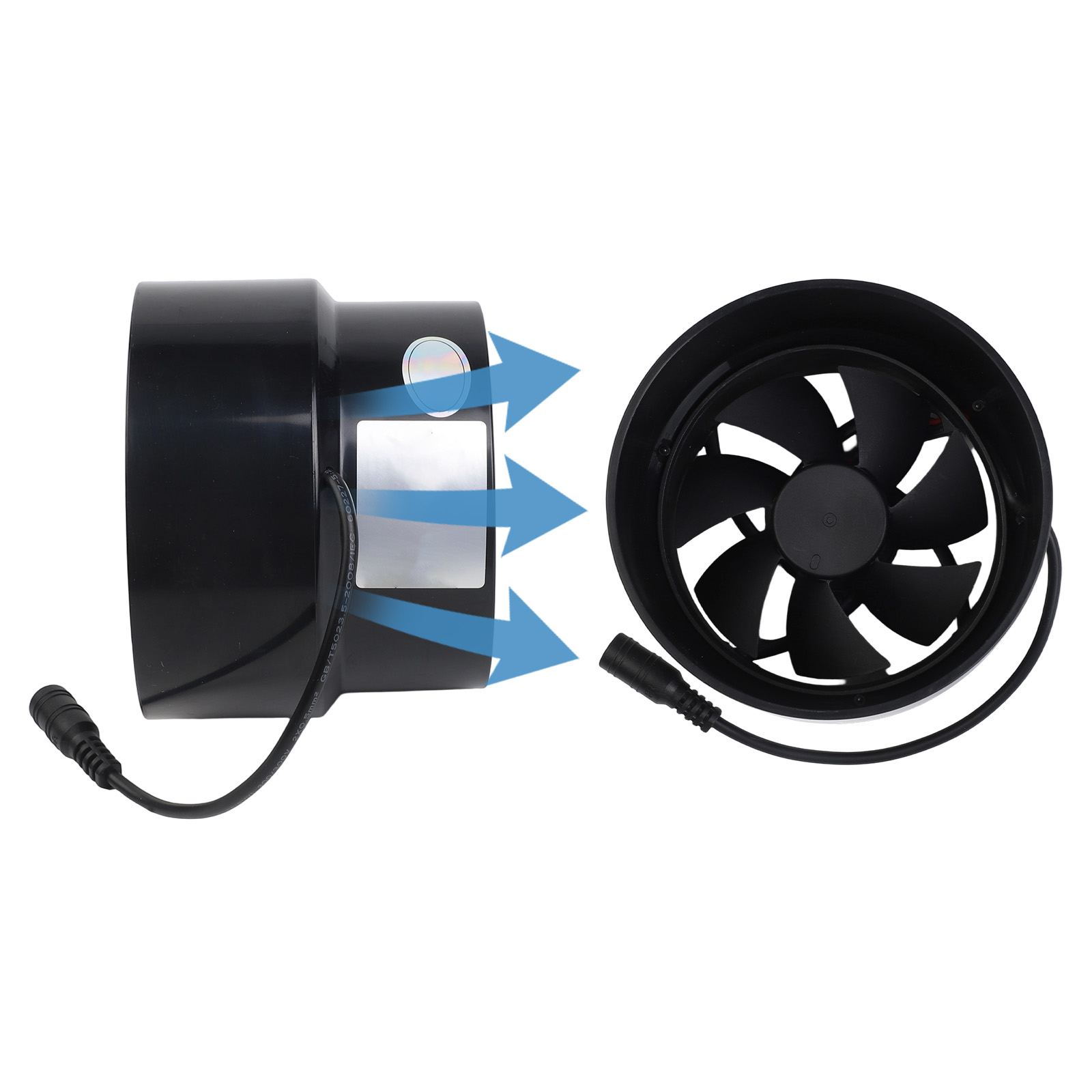 12V Duct Fan Ventilation Exhau - Home Bathroom Ventilation ulasan dan harga