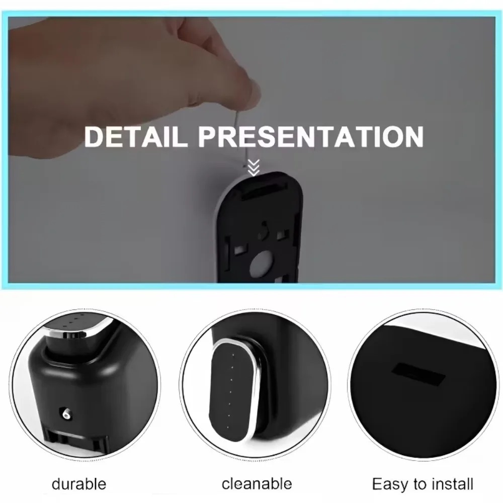 Wall Mounted Manual Soap Dispe - Home Bathroom Wall Soap Dispenser ulasan dan harga