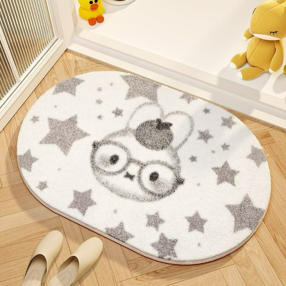 Miffy Cartoon Floor Mat Soft I - Home Bathroom Movie ulasan dan harga