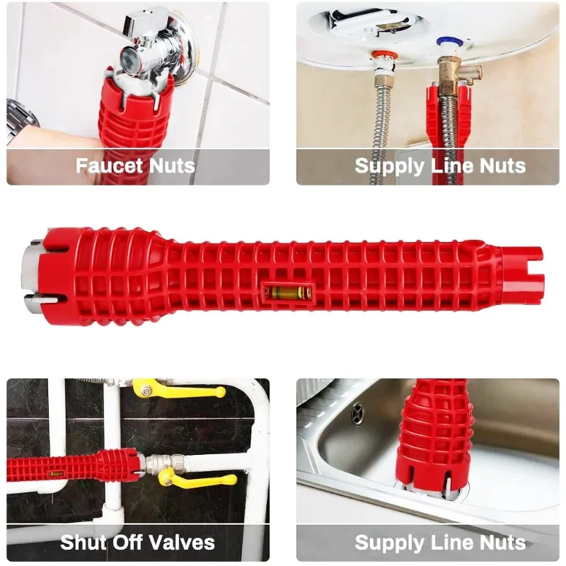 Universal Plumbing Tool Double - Home Bathroom Water Heater ulasan dan harga