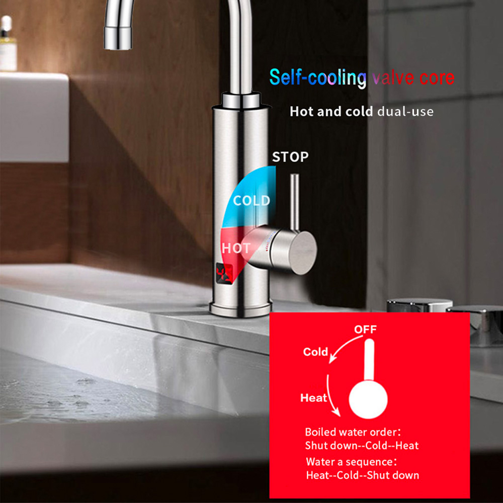 3000W Electric Water Heater Ba - Home Bathroom Water Heater ulasan dan harga