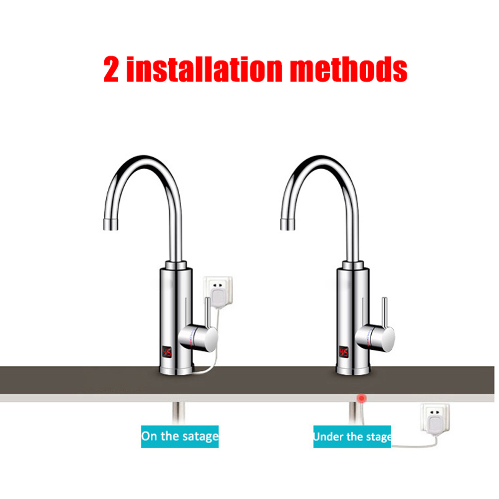 3000W Electric Water Heater Ba - Home Bathroom Water Heater ulasan dan harga