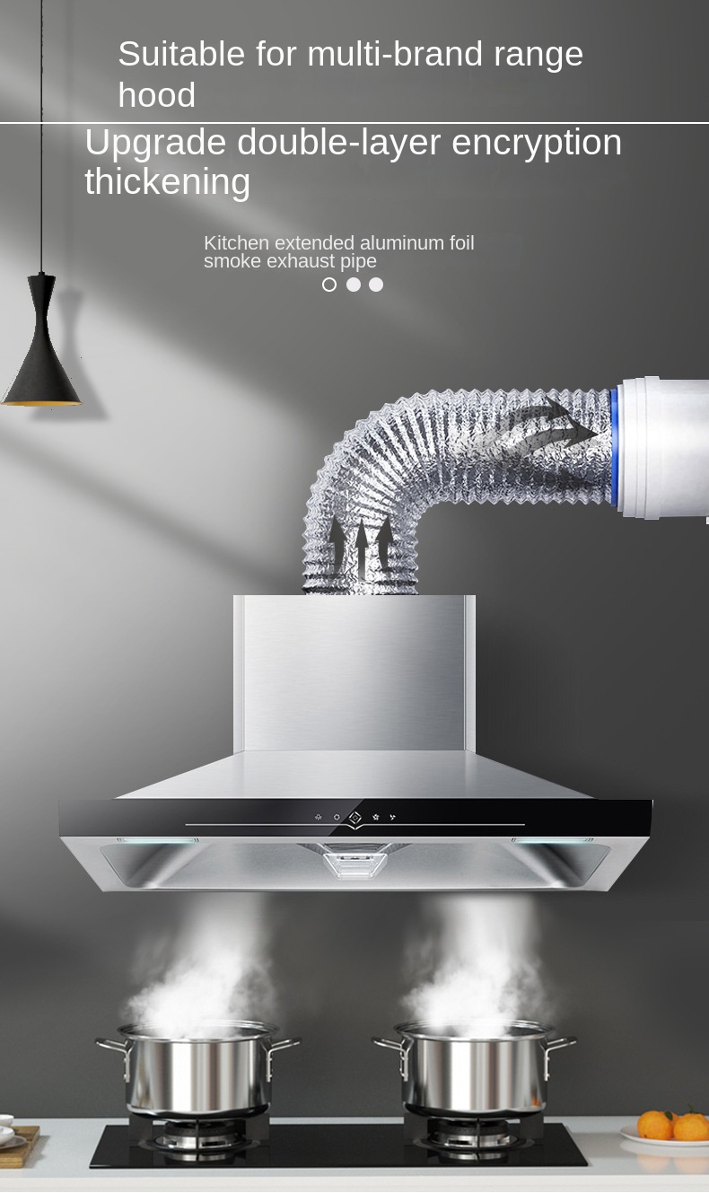 ∅125mm Aluminum Foil Ventilati - Home Bathroom Ventilation ulasan dan harga