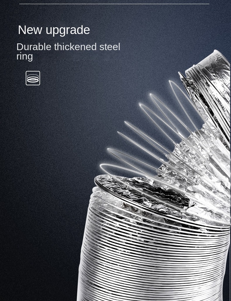 ∅125mm Aluminum Foil Ventilati - Home Bathroom Ventilation ulasan dan harga