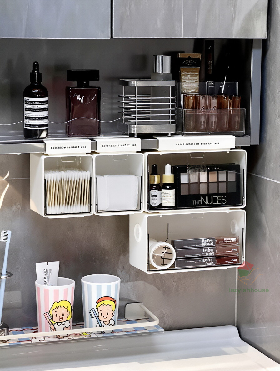 Drawer Style Storage Box Under - Home Theater Bathroom ulasan dan harga
