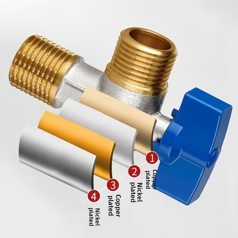 Large Flow Bathroom Brass Angl - Home Bathroom Water Heater ulasan dan harga