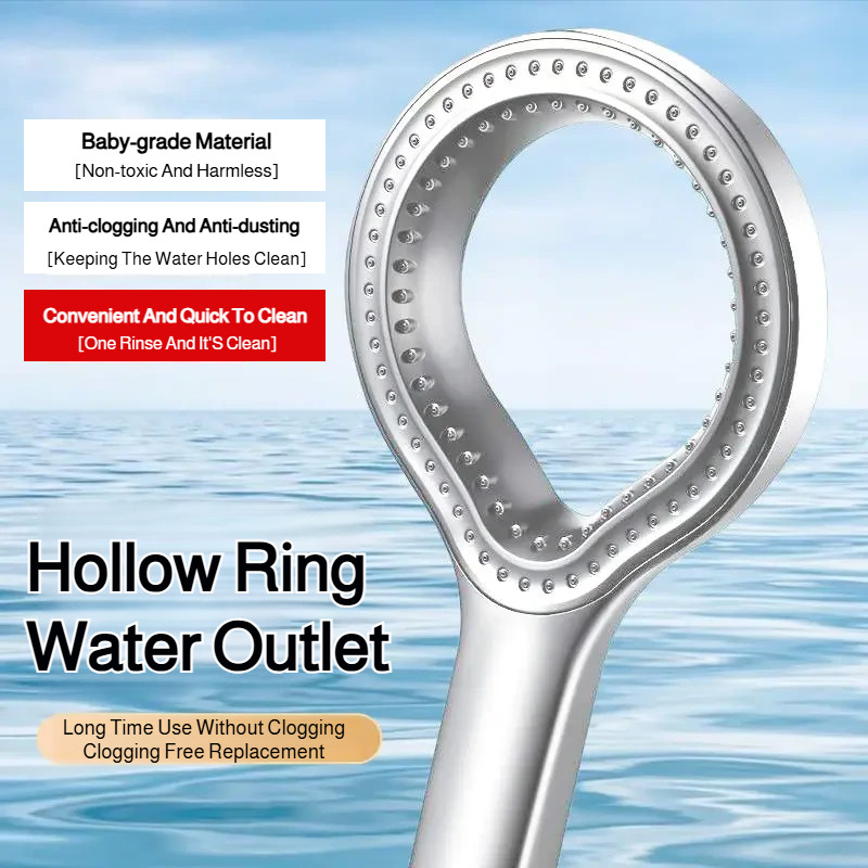 High Pressure Hollow Showerhea - Home Bathroom Water Heater ulasan dan harga