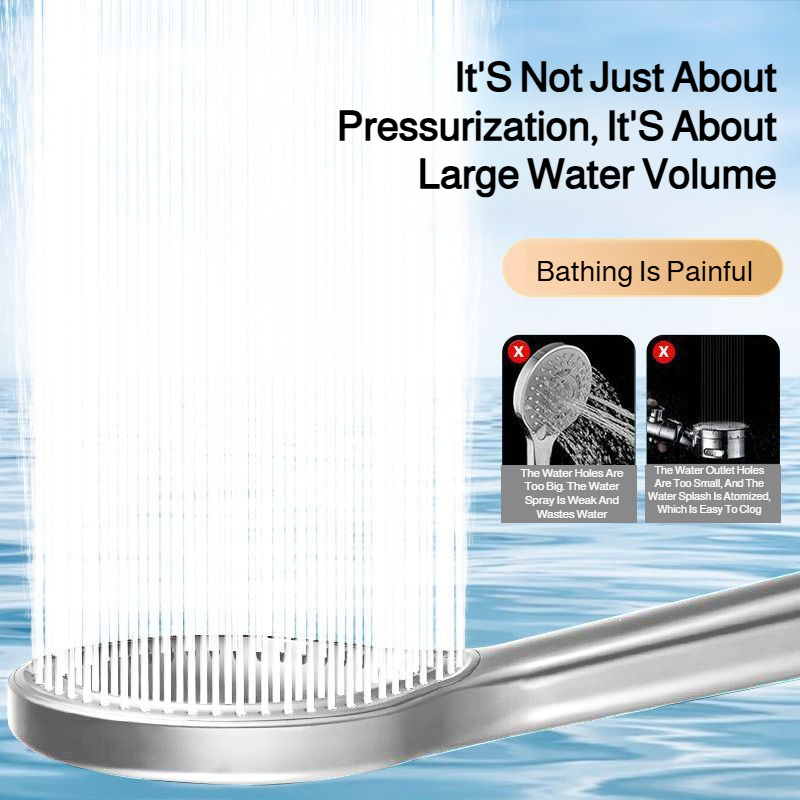 High Pressure Hollow Showerhea - Home Bathroom Water Heater ulasan dan harga