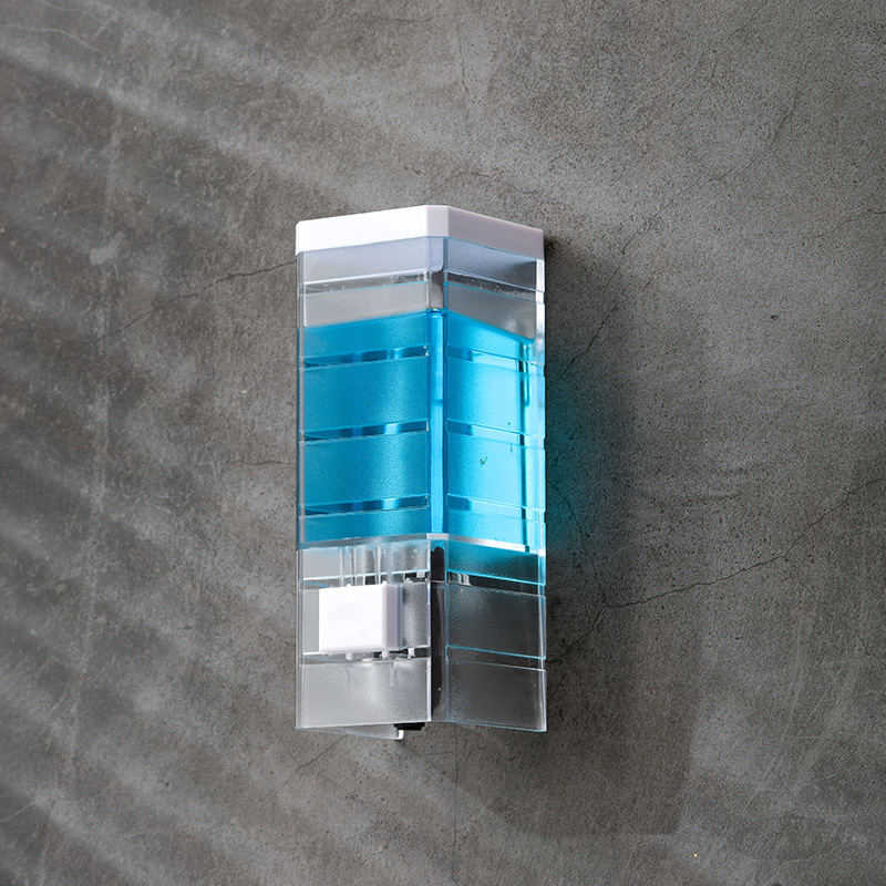 New Home Transparent Wall Moun - Home Bathroom Wall Soap Dispenser ulasan dan harga
