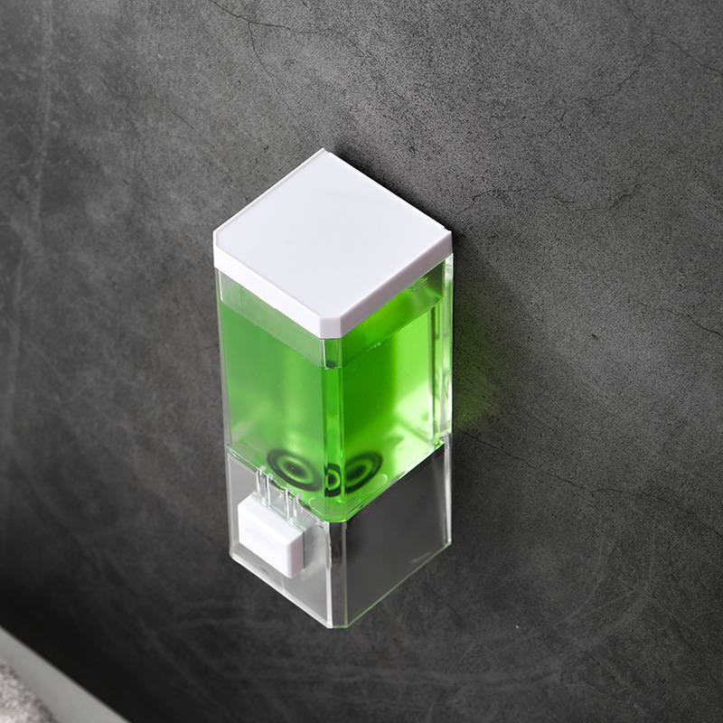 New Home Transparent Wall Moun - Home Bathroom Wall Soap Dispenser ulasan dan harga