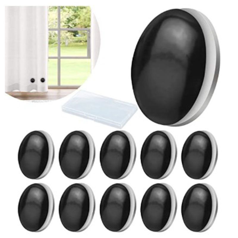 ABJI-10PCS Magnetic Curtain We - Shower Curtain Liner ulasan dan harga