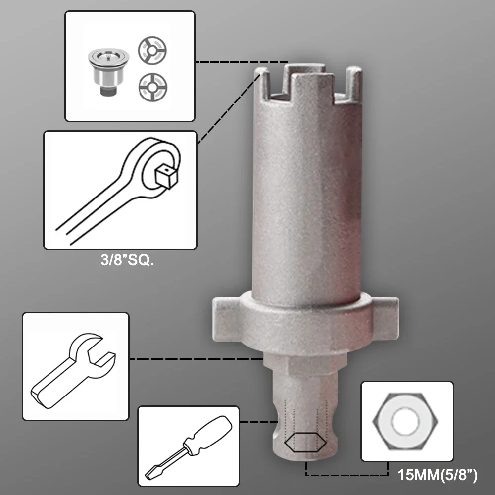Sink Faucet Wrench Plumbing Re - Home Bathroom Water Heater ulasan dan harga