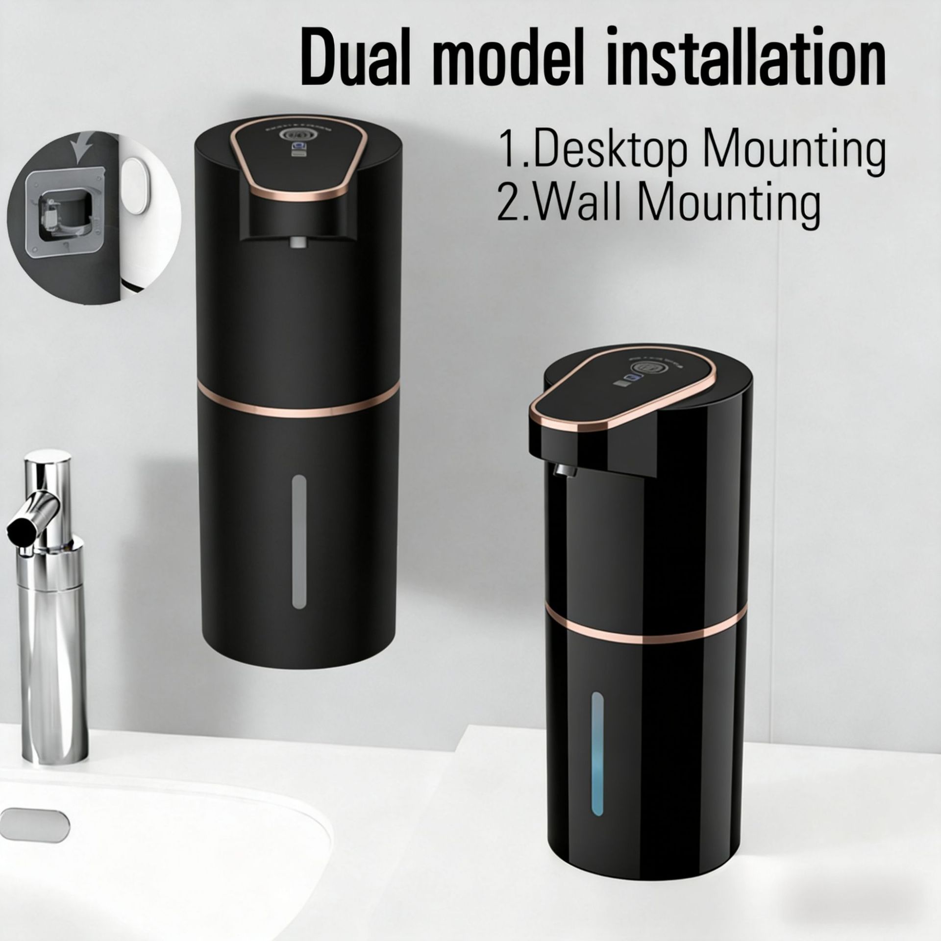 Electric Soap Dispenser Automa - Home Bathroom Wall Soap Dispenser ulasan dan harga