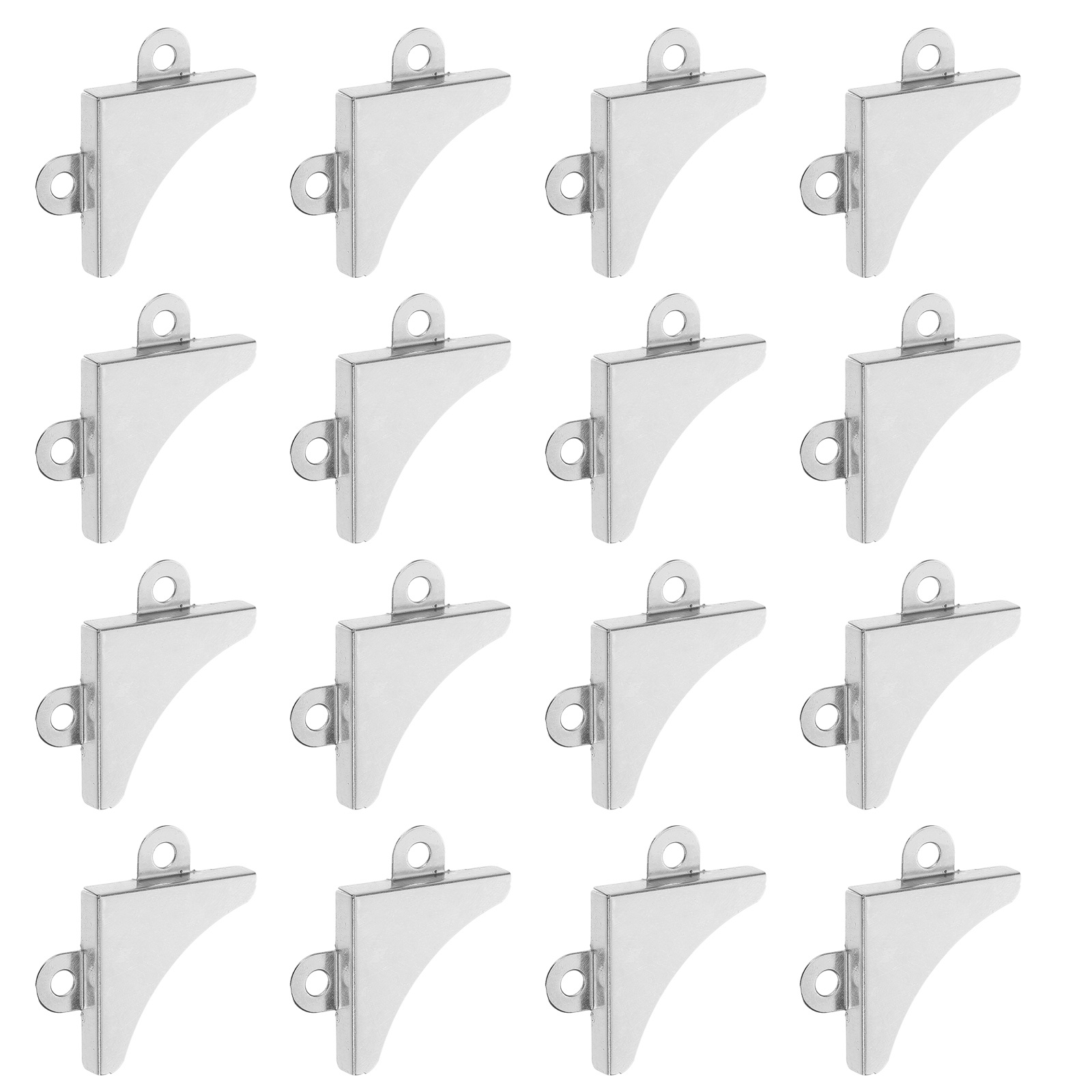 50Pcs Metal L Shape Corner Bra - Home Theater Bathroom ulasan dan harga