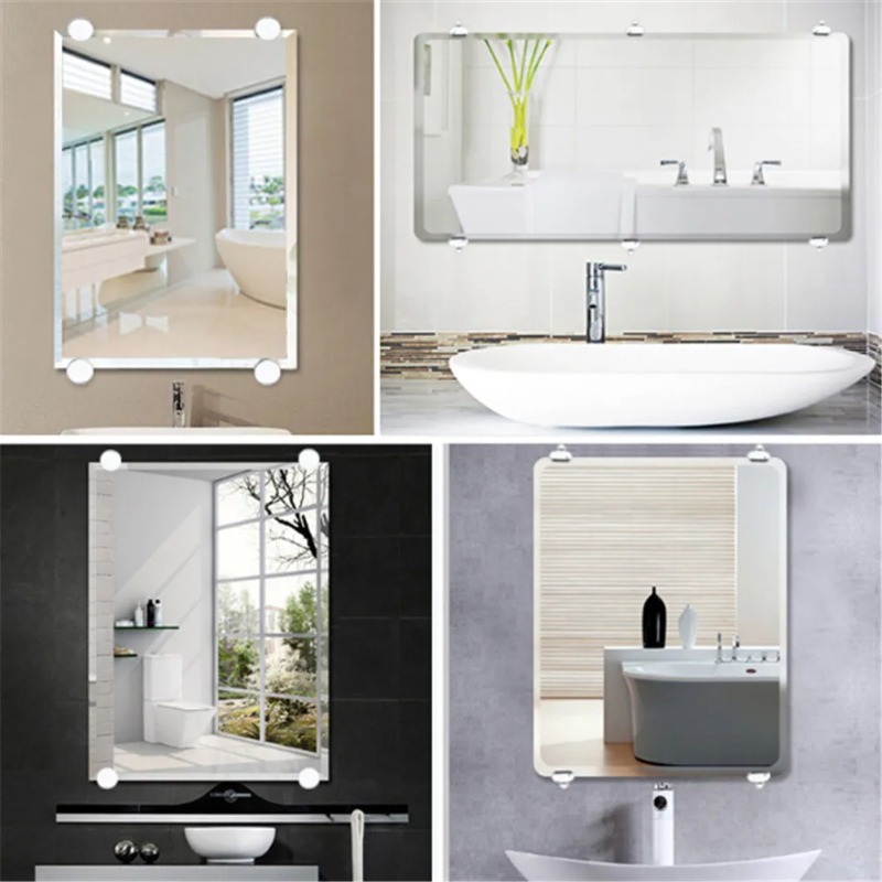 Bathroom Mirror Glass Mirror H - Home Theater Bathroom ulasan dan harga