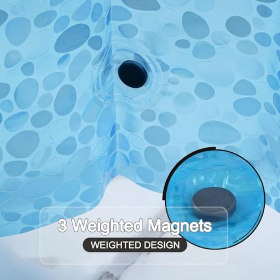 Shower Curtain Liner, 100% Wat - Shower Curtain Liner ulasan dan harga