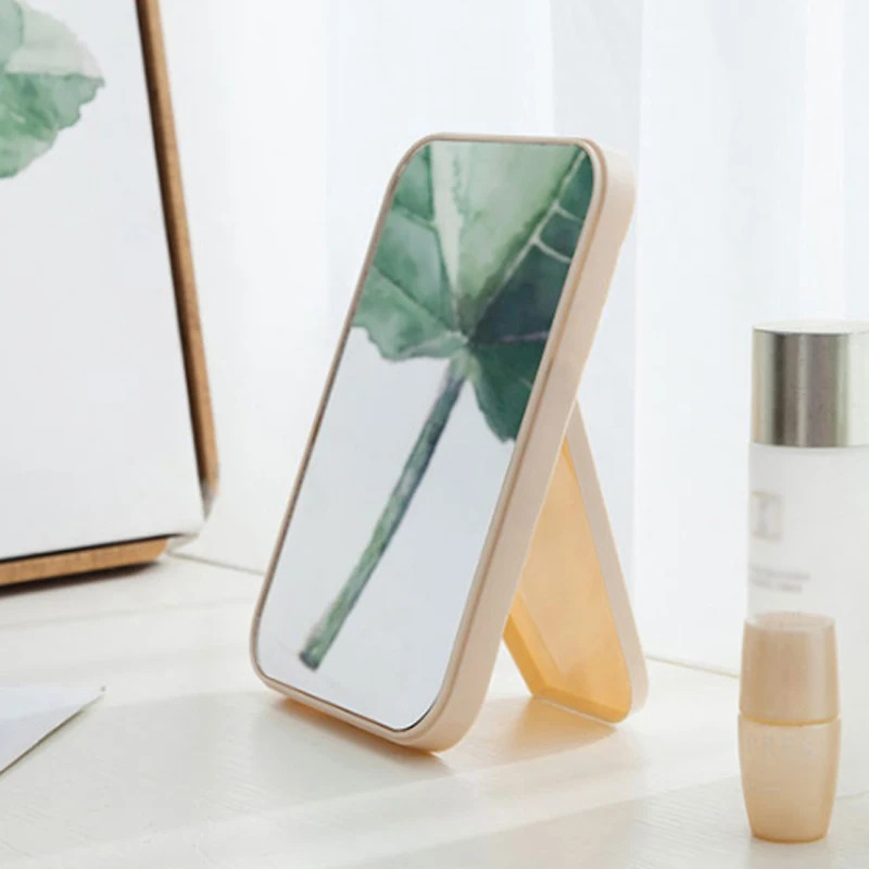 Portable Folding Makeup Mirror - Home Theater Bathroom ulasan dan harga