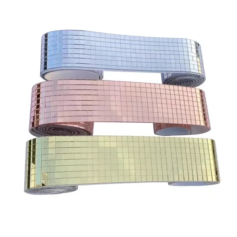 Self-Adhesive Real Glass Mini  - Home Theater Bathroom ulasan dan harga