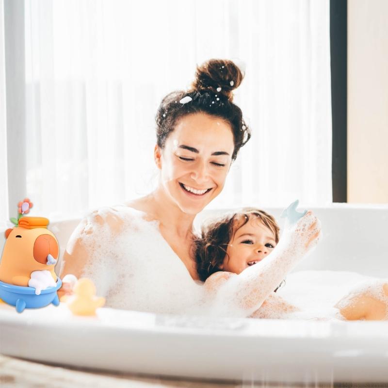 QX2E Child Friendly Home Foam  - Home Bathroom Wall Soap Dispenser ulasan dan harga
