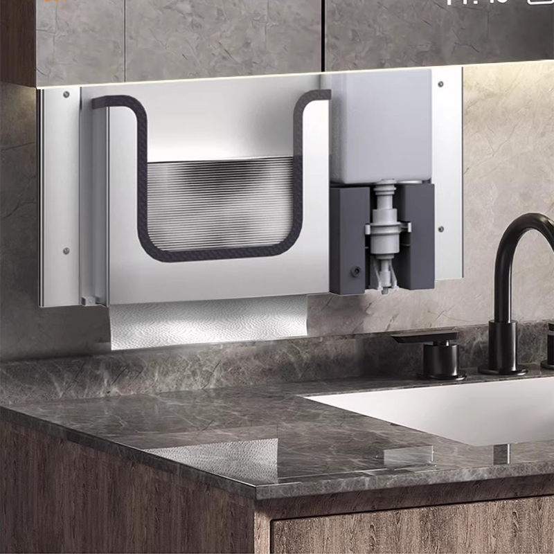 Stainless Steel Hidden Paper T - Home Bathroom Wall Soap Dispenser ulasan dan harga