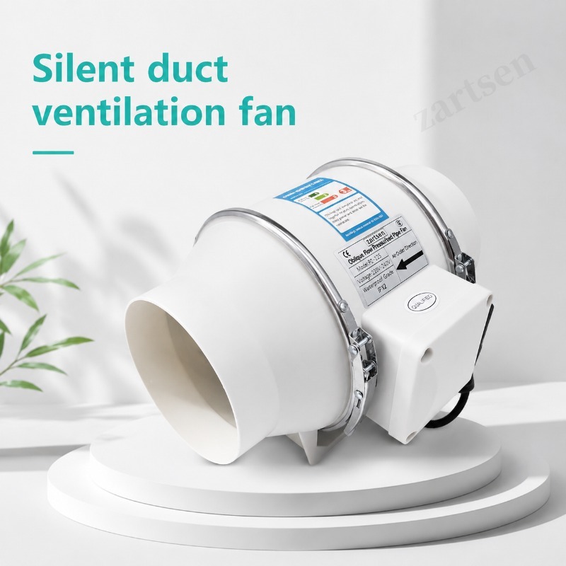 4/5/6 Inch Mixed Flow Inline F - Home Bathroom Vent Fans ulasan dan harga