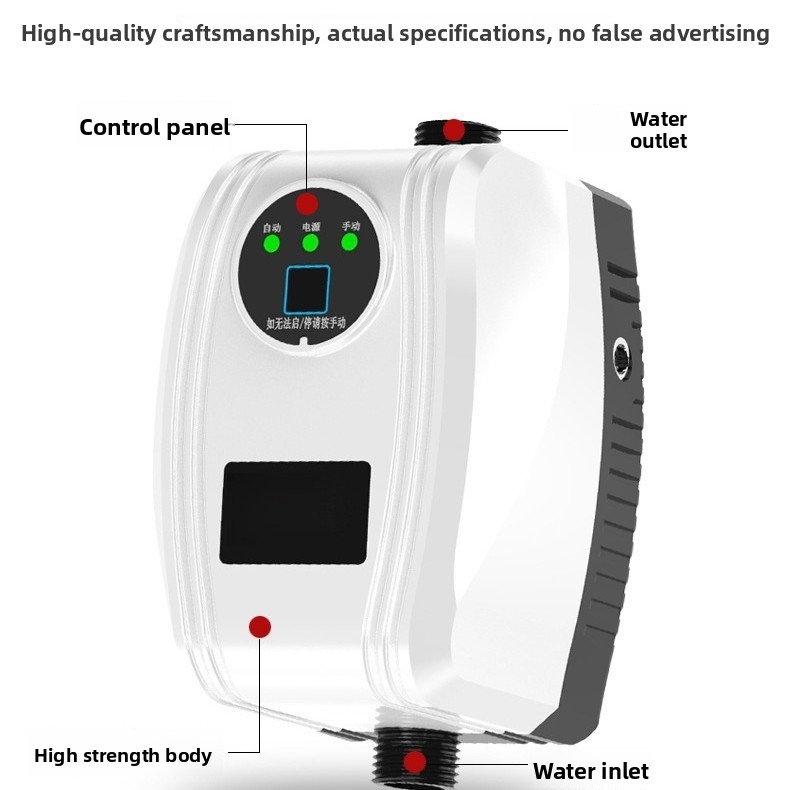 24V DC Shower Pressure Booster - Home Bathroom Water Heater ulasan dan harga