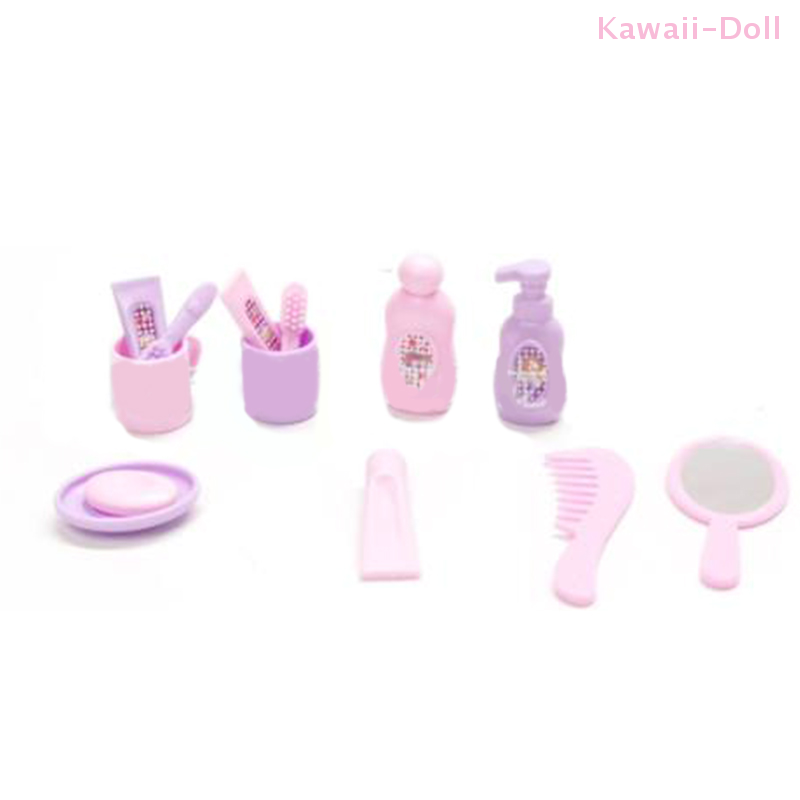 13Pcs 1:12 Toothpaste Toothbru - Home Theater Bathroom ulasan dan harga