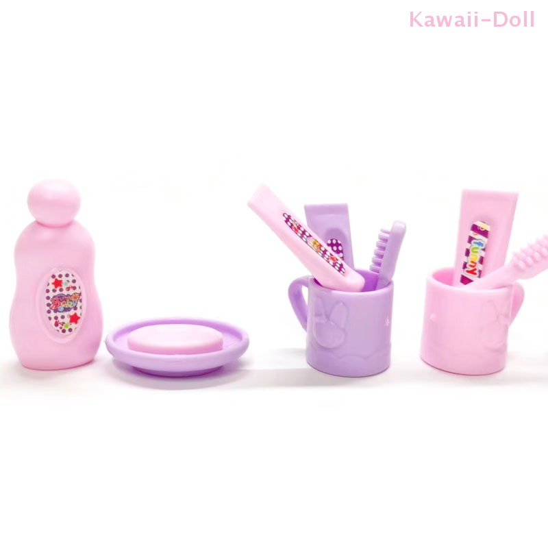 13Pcs 1:12 Toothpaste Toothbru - Home Theater Bathroom ulasan dan harga