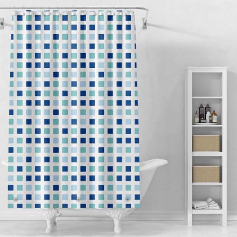 Shower Curtain Liner, 4G PEVA  - Shower Curtain Liner ulasan dan harga
