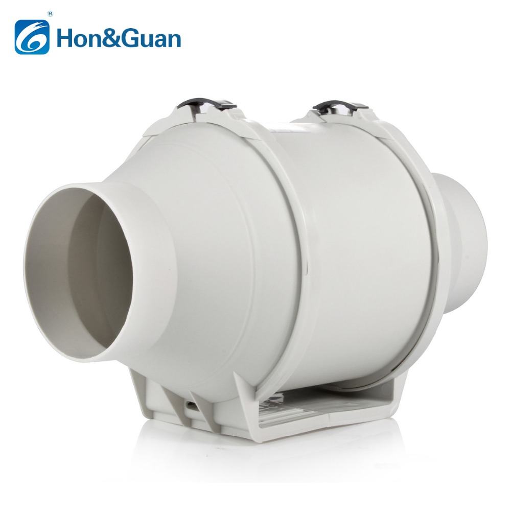 4'' Silent Inline Duct Fan Hig - Home Bathroom Vent Fans ulasan dan harga